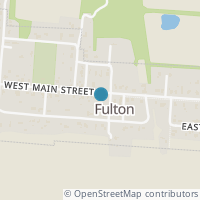 Map location of 105 W Main St, Fulton OH 43321