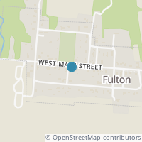 Map location of 121 W Main St, Fulton OH 43321