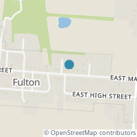 Map location of 117 E Main St, Fulton OH 43321