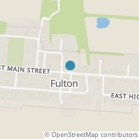 Map location of 103 E Main St, Fulton OH 43321
