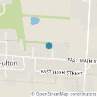 Map location of 123 E Main St, Fulton OH 43321