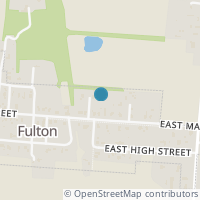 Map location of 202 Mound St, Fulton OH 43321