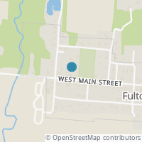 Map location of 128 W Main St, Fulton OH 43321