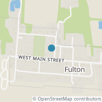 Map location of 203 West St, Fulton OH 43321