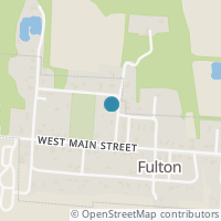 Map location of 207 West St, Fulton OH 43321
