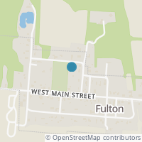 Map location of 116 W Main St, Fulton OH 43321