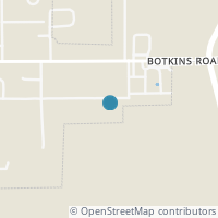 Map location of 419 E South St, Botkins OH 45306