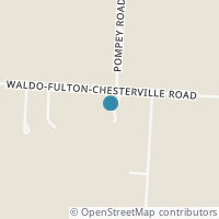 Map location of 2524 County Road 25, Cardington OH 43315