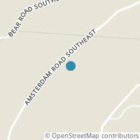 Map location of 164 Sr, Amsterdam OH 43903