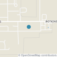 Map location of 412 E South St, Botkins OH 45306