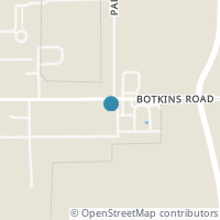 Map location of 423 E State St, Botkins OH 45306