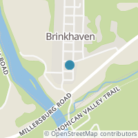 Map location of 112 Main St, Brinkhaven OH 43006