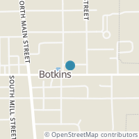 Map location of 204 E State St, Botkins OH 45306
