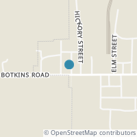 Map location of 606 W State St, Botkins OH 45306