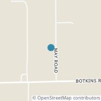 Map location of 18601 May Rd, Botkins OH 45306