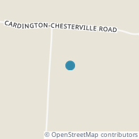 Map location of 3361 Township Road 184, Cardington OH 43315