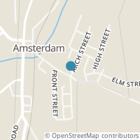 Map location of 209 Liberty St, Amsterdam OH 43903