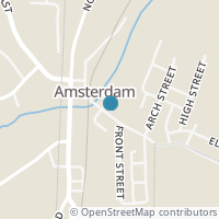 Map location of 119 Liberty St, Amsterdam OH 43903