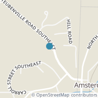 Map location of 6177 Steubenville Rd SE, Amsterdam OH 43903