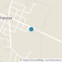 Map location of 190 Sandusky St, Chesterville OH 43317