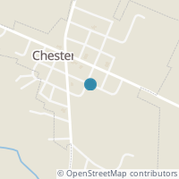 Map location of 67 S Poplar St, Chesterville OH 43317