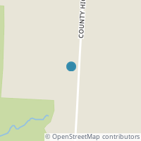 Map location of 2271 County Road 75, Brinkhaven OH 43006