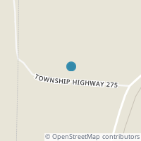 Map location of 2685 Township Road 275, Amsterdam OH 43903