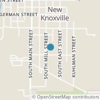 Map location of 314 S Mill St, New Knoxville OH 45871