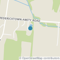 Map location of 17920 Fredericktown Amity Rd, Fredericktown OH 43019