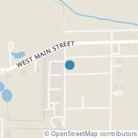 Map location of 110 S 4Th St, Cardington OH 43315