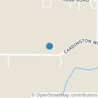 Map location of 1817 County Road 11, Cardington OH 43315