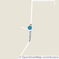 Map location of 10293 Hardin Pike Rd, Wapakoneta OH 45895