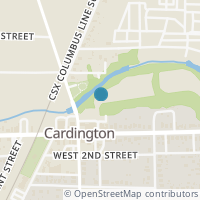 Map location of 42 Lot, Cardington OH 43315
