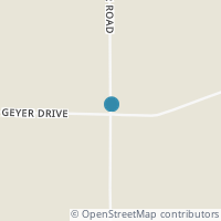 Map location of 10599 Geyer Dr, Wapakoneta OH 45895