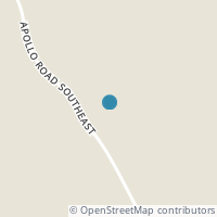 Map location of 4166 Apollo Rd SE, Amsterdam OH 43903