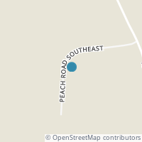 Map location of 4148 Peach Rd SE, Amsterdam OH 43903