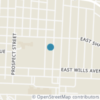 Map location of 321 S Reeves Ave, Dover OH 44622