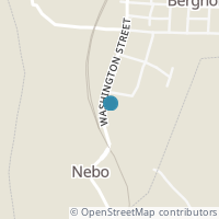 Map location of 820 Washington St, Bergholz OH 43908