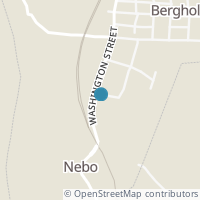 Map location of 824 Washington St, Bergholz OH 43908