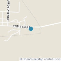 Map location of 207 2Nd St, Bergholz OH 43908