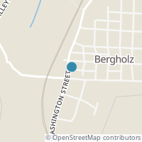 Map location of 848 Washington St, Bergholz OH 43908