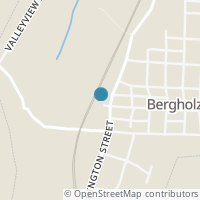 Map location of 282 2Nd St, Bergholz OH 43908