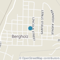 Map location of 352 3Rd St, Bergholz OH 43908