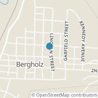 Map location of 441 4Th St, Bergholz OH 43908