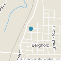 Map location of 464 4Th St, Bergholz OH 43908