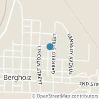 Map location of 533 5Th St, Bergholz OH 43908