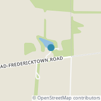 Map location of 7529 County Road 14, Fredericktown OH 43019