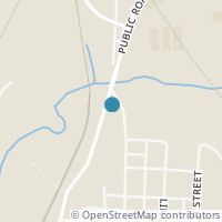Map location of 890 Washington St, Bergholz OH 43908