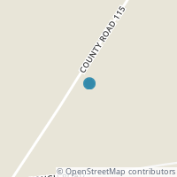 Map location of 20998 County Road 115, Belle Center OH 43310