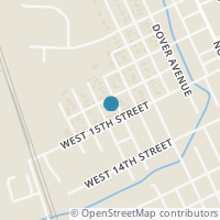 Map location of 1512 Chestnut St, Dover OH 44622